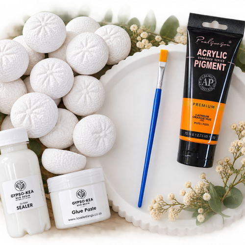 Eco Resin Oranges Bowl DIY kit 