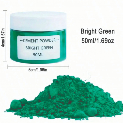 Bright Green Iron Oxide Pigment Powder 50ml 